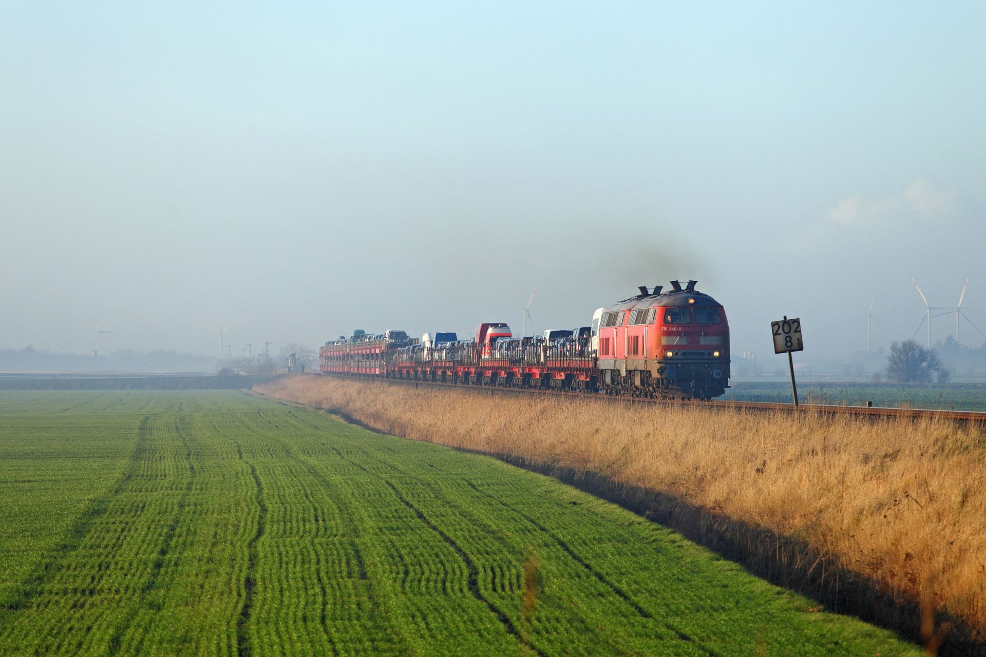 Syltshuttle auf dem Festland