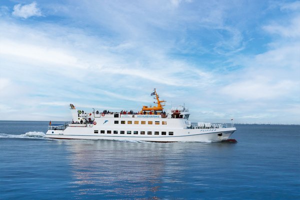 MS "Flipper" von Cuxhaven nach Neuwerk