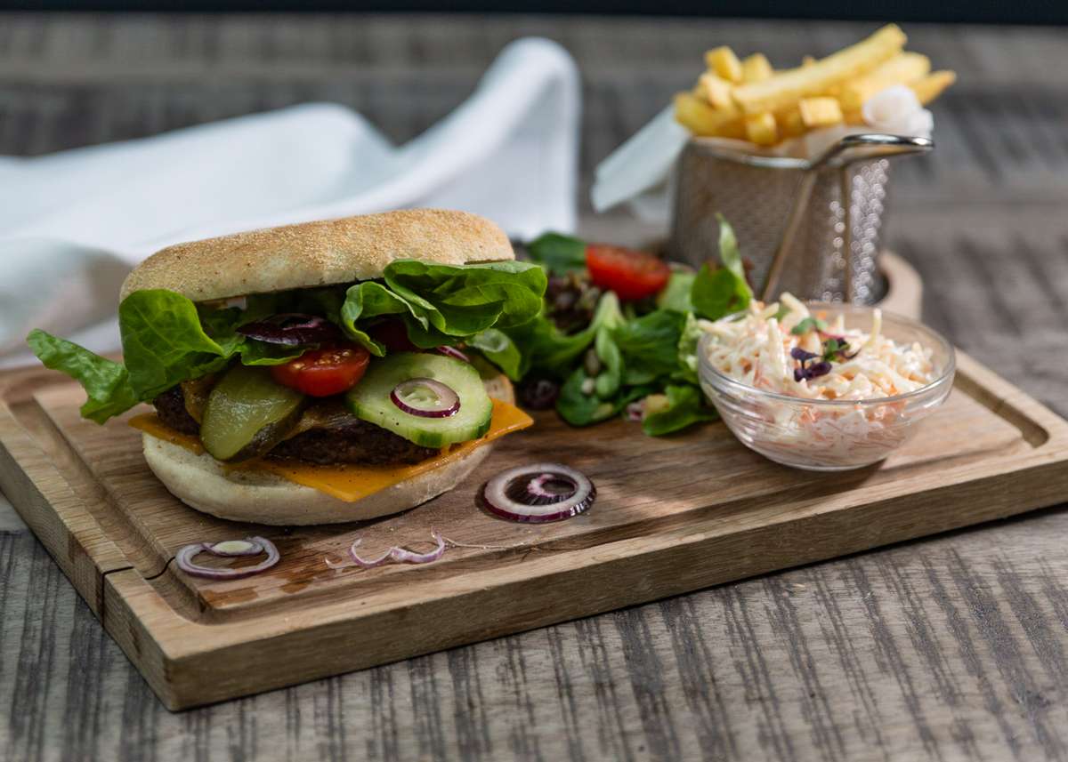 Essen im Hotel & Gashof zum Storch in Schlüsselfeld