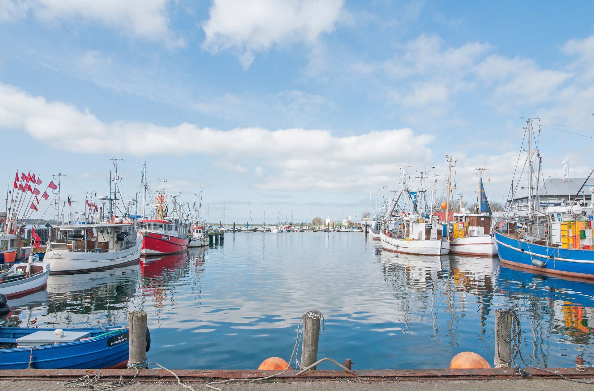 Hafen in Burg auf Fehmarn